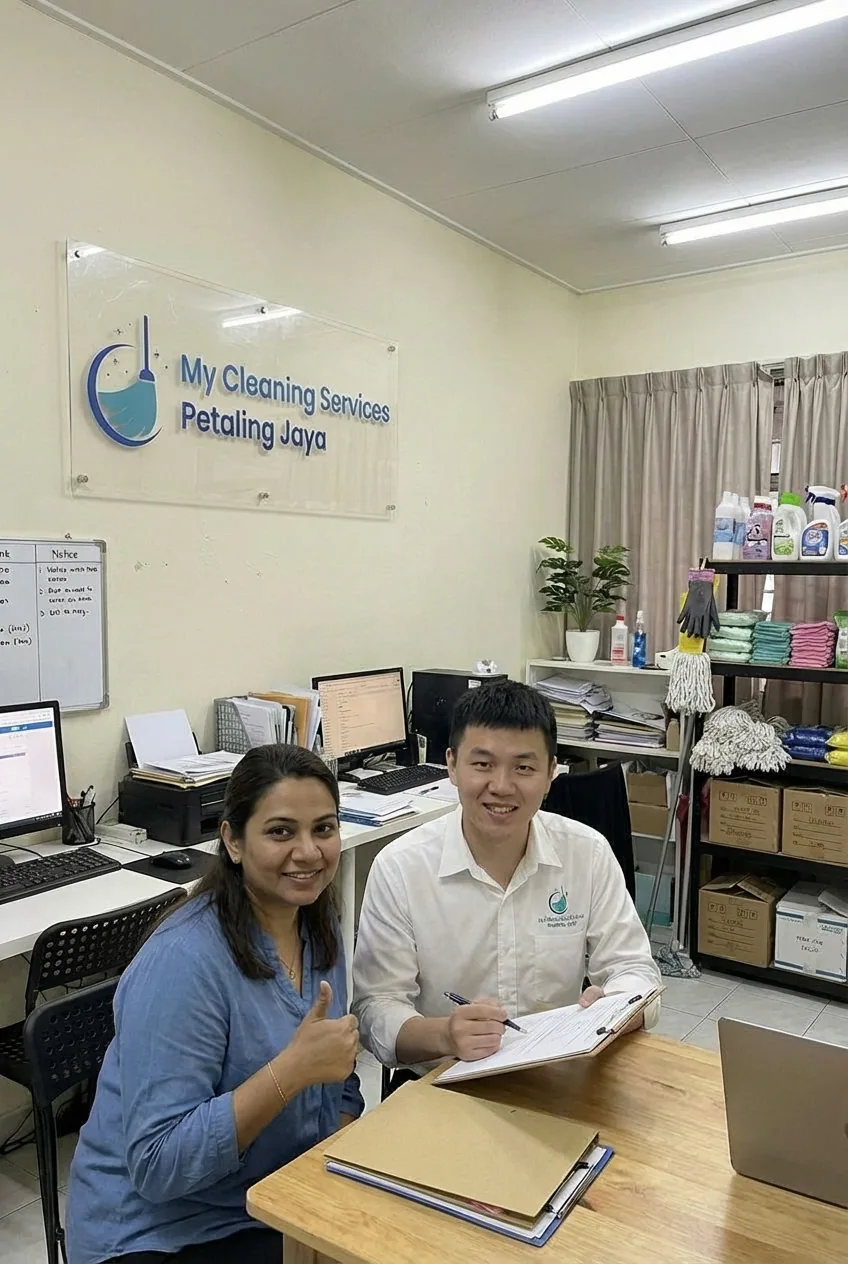 My Cleaning Services Petaling Jaya Team Meeting